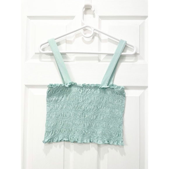 American Eagle Outfitters Smocked Tank Top - Picture 2 of 8